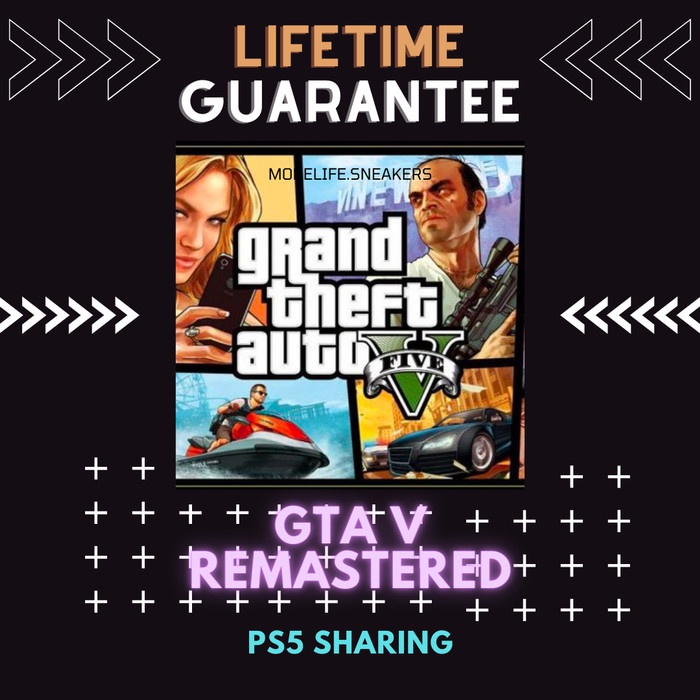 Grant Theft Auto V GTA 5 PS4, Digital Game Share