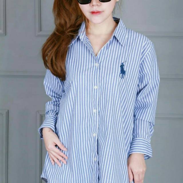 Bigsize kemeja katun salur   Polo  Matt Cotton Import, Adem, LD106 P65, Fit XL, 0.28kg