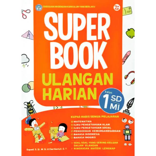 

SUPER BOOK ULANGAN HARIAN KELAS 1 SD