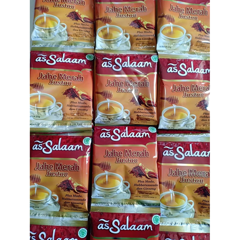 

Jahe As Salaam Jahe Merah Instan Plus Propolis Ginseng Madu