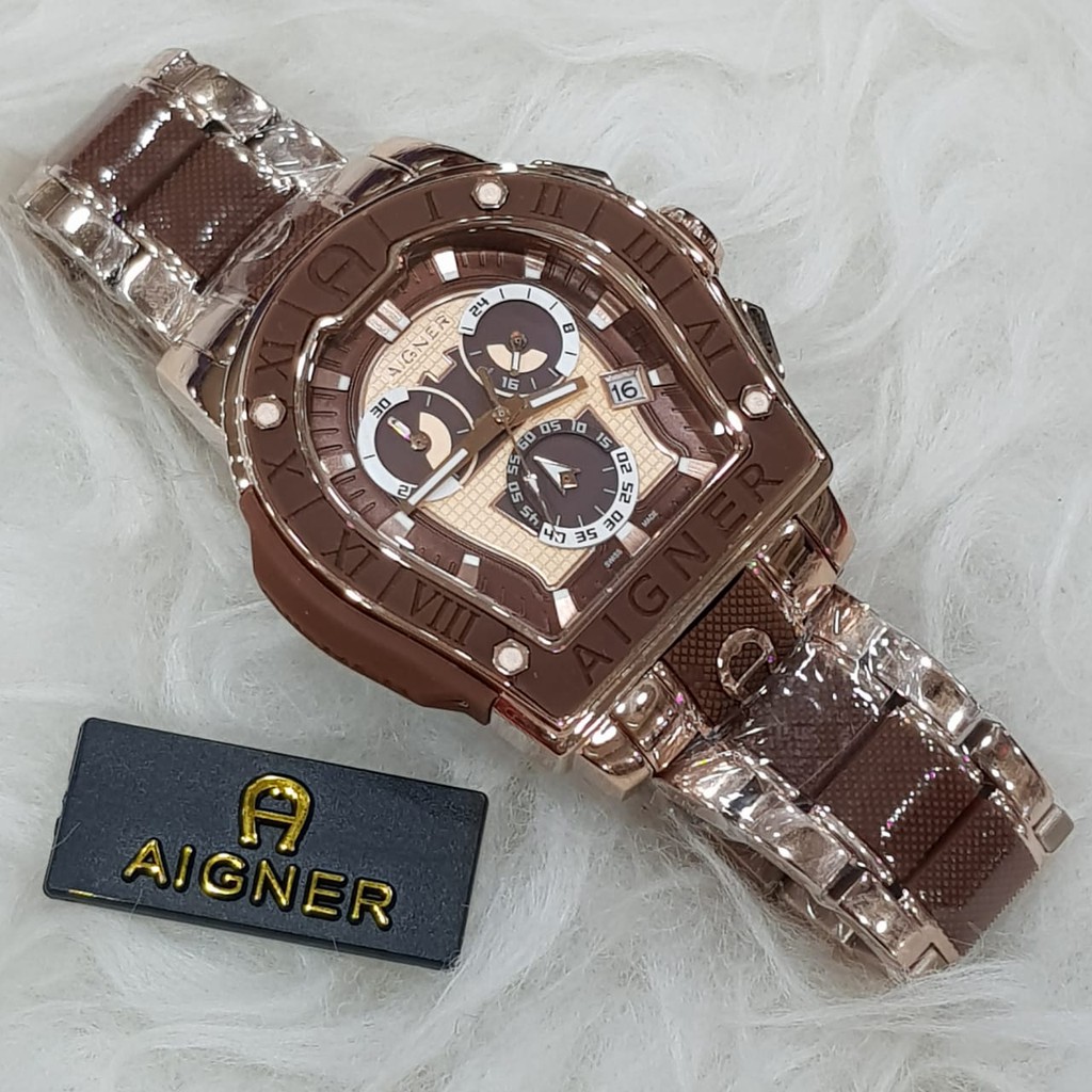 Jam Tangan Pria Aigner Roma Chronograph Aktif