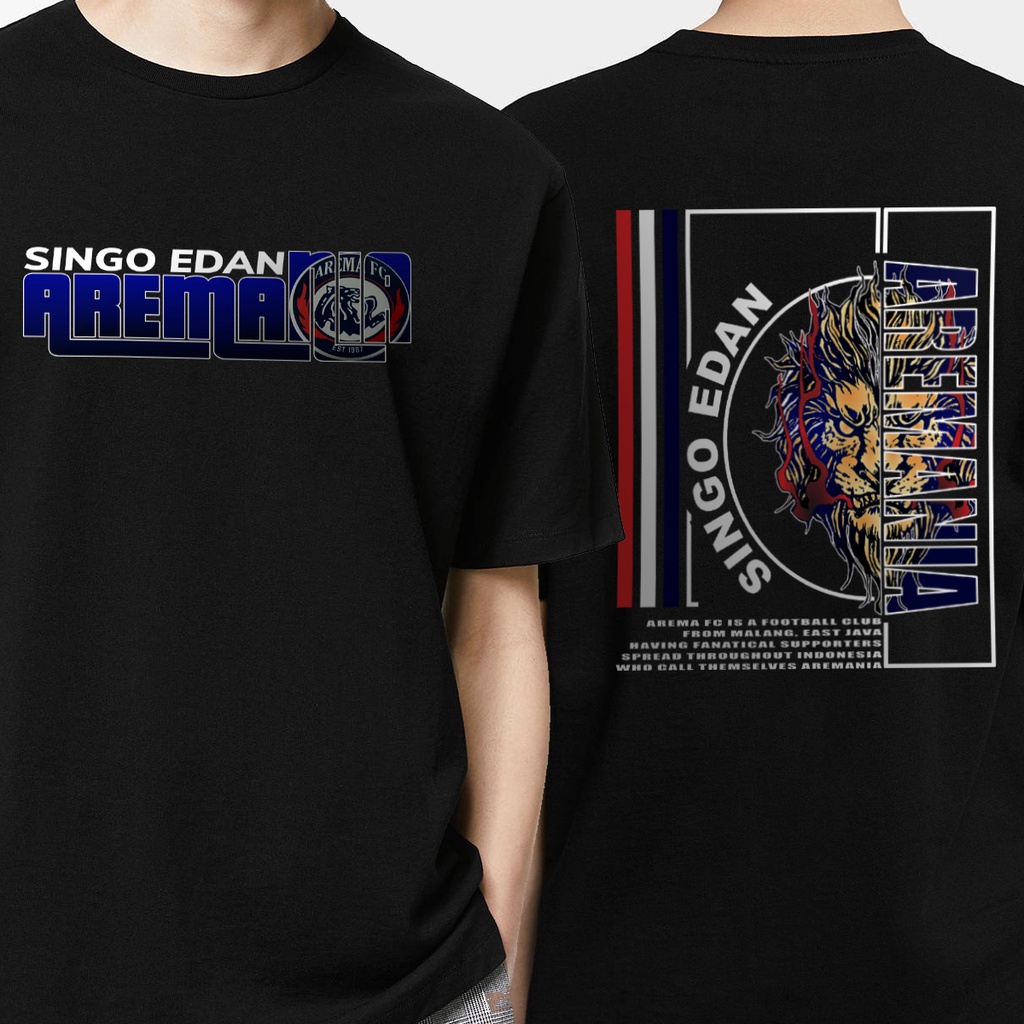 Kaos Distro Aremania Arema Malang Indonesia