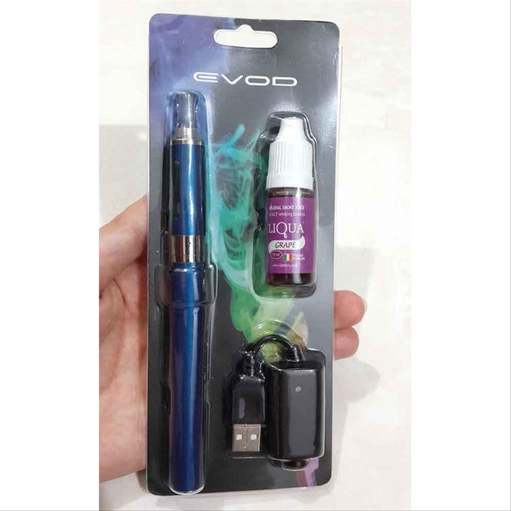 Terbaru (COD) Evod 1100mah rokok elektrik plus liquid vape