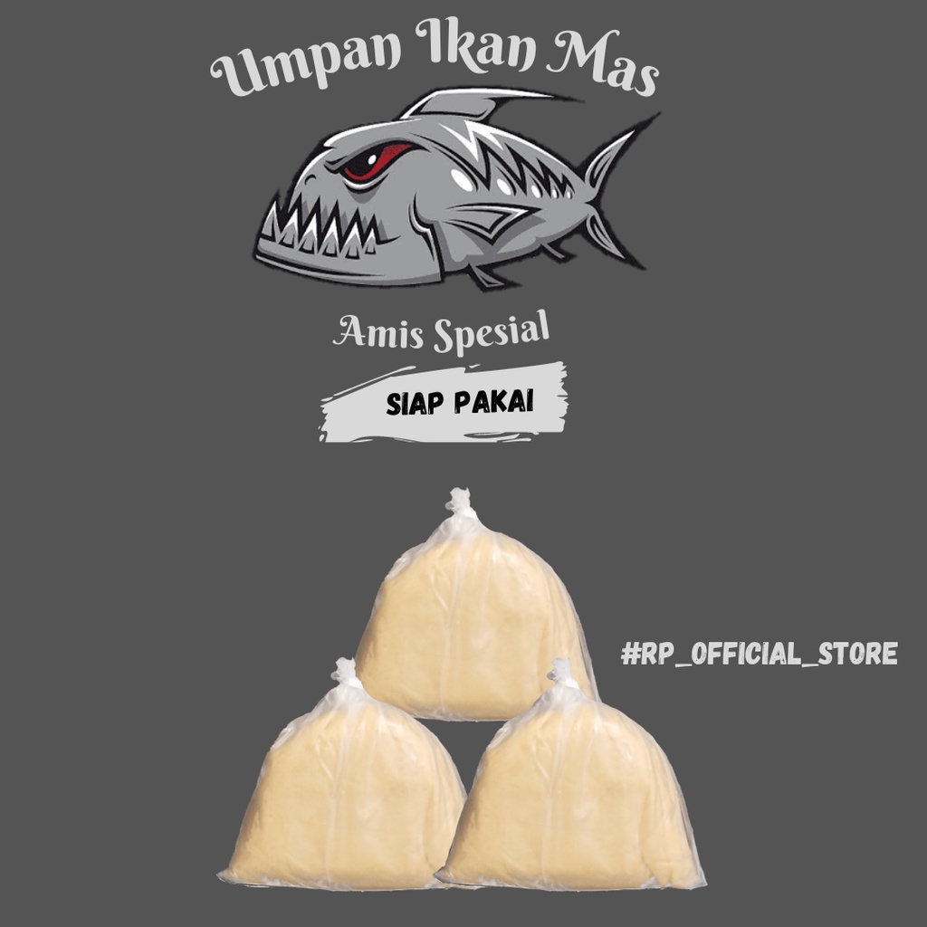 UMPAN IKAN MAS AMIS SPESIAL SIAP PAKAI