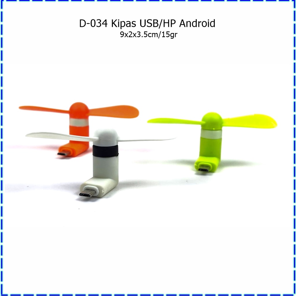 D-034 Kipas USB/Kipas HP Android