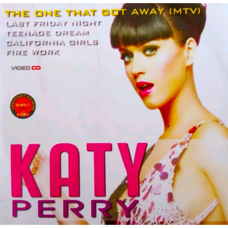 katy perry vcd album the one you got away