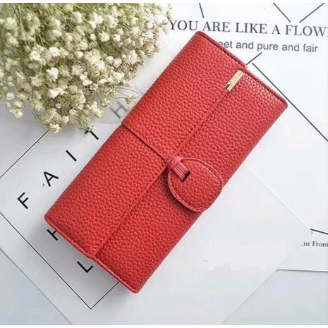 DOMPET PANJANG WANITA MURAH MODEL SIMPLE SEDERHANA ELEGAN BISA COD