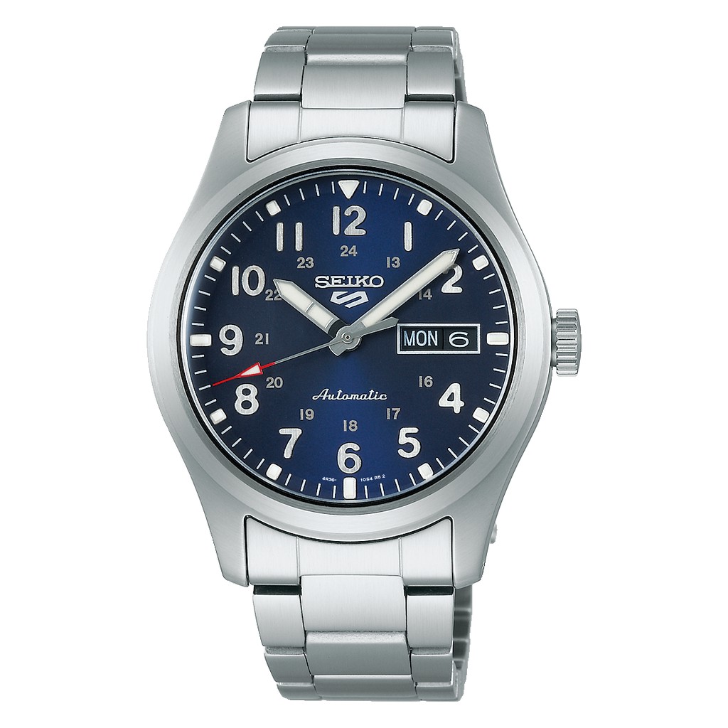 Seiko 5 Sports SRPG29K1 Automatic Blue Dial Silver Stainless Steel Original - Jam Tangan Seiko Origi