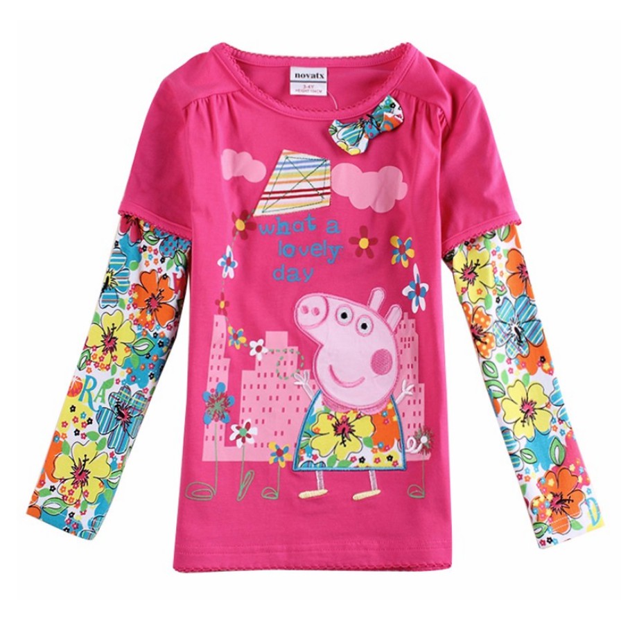 PROMO kaos peppa pig baju peppa pig IMPORT | Shopee Indonesia