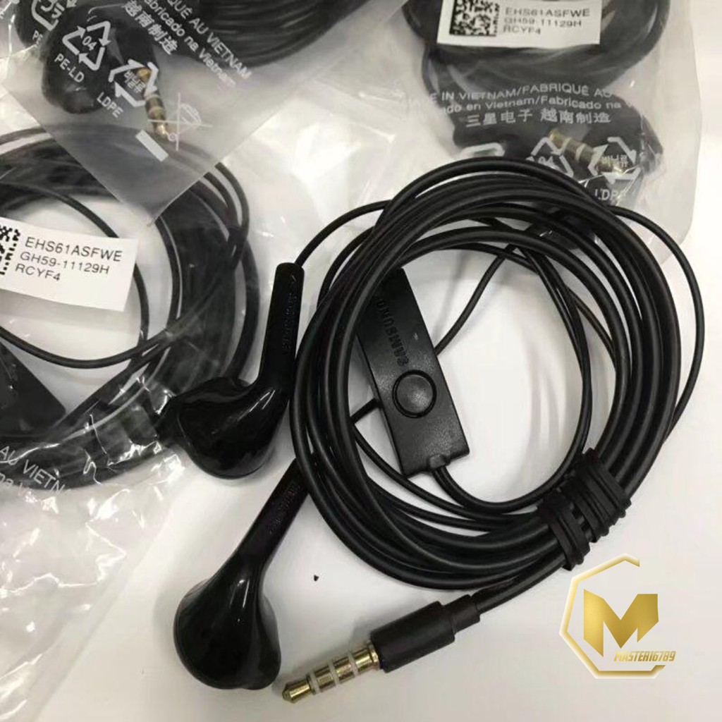 Headset Headsfree henset Hf Samsung J1ace , J2prime , J3 , J5 ,A10s , s5830 original VIETNAM MA81