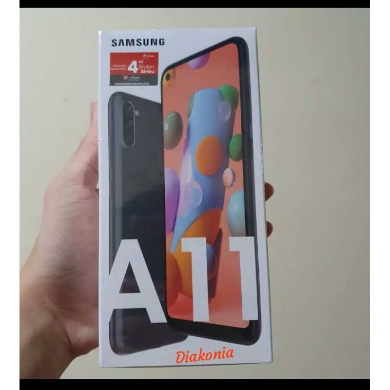HP Samsung A11/ Garansi Resmi Sein Samsung A11 Ram 3 GB Rom 32 GB Baru New Segel/ Samsung Baru W11