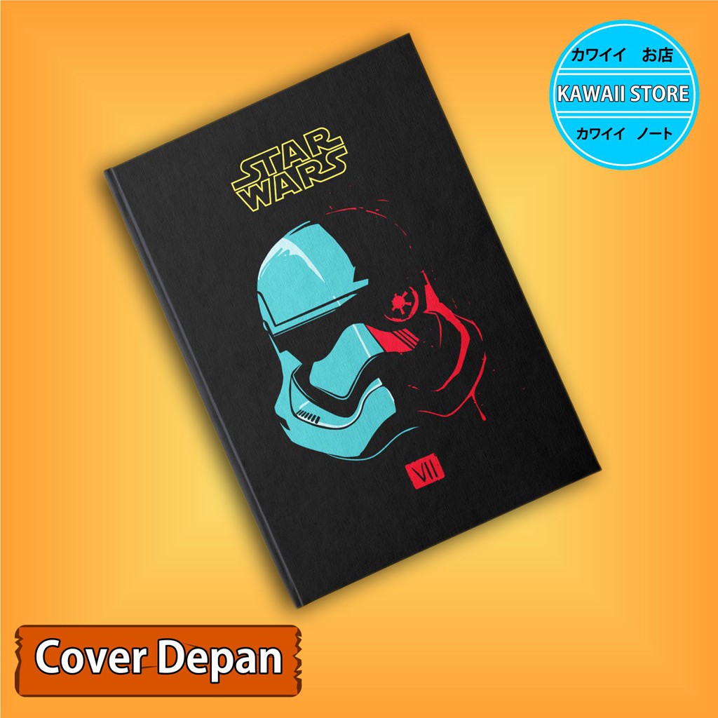 

Notebook / Pocket book Hard Cover STAR WARS STORM TROOPER uk A5 & A6 / Notes Book