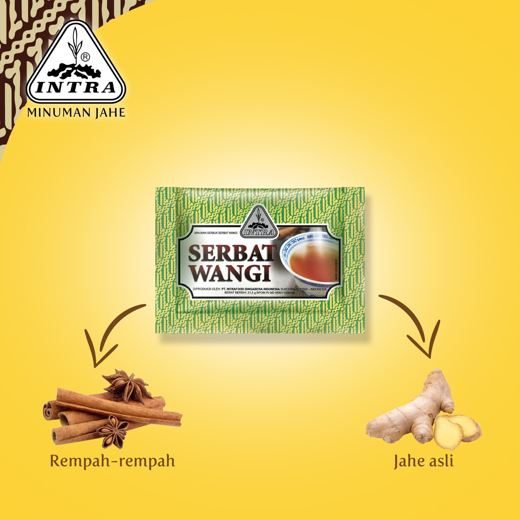 Intra Serbat Wangi (Box) Isi 5 sachet