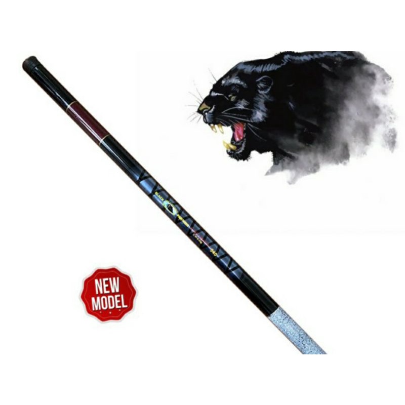 Joran tegek black panther kualitas terbaik ukuran 450/540/630 CM