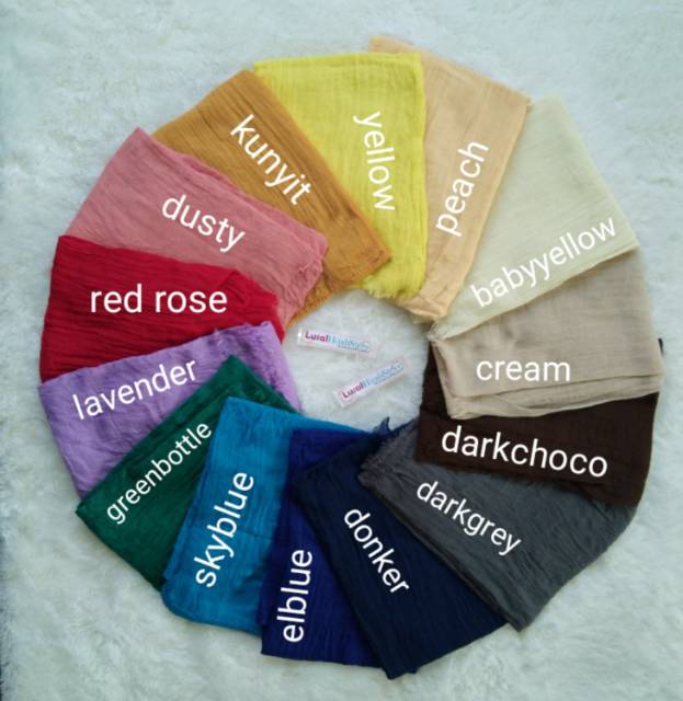 (ECER) Pashmina Kusut Rawish