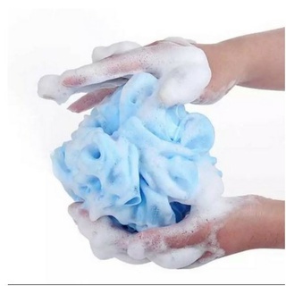 ELDE 1 - SPONS MANDI SHOWER PUFF BATH SPONGE SIKAT BADAN SPON BUSA SABUN / SIKAT MANDI JARING