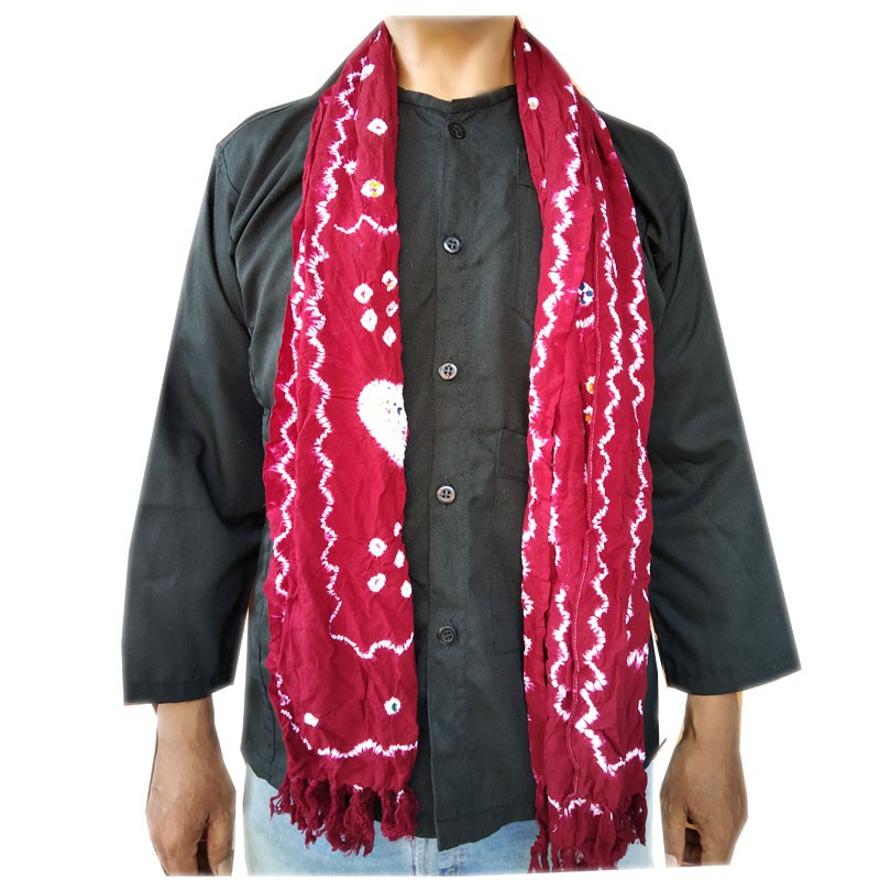 Syal Selendang Slayer Jumputan Shibori Tie Dye