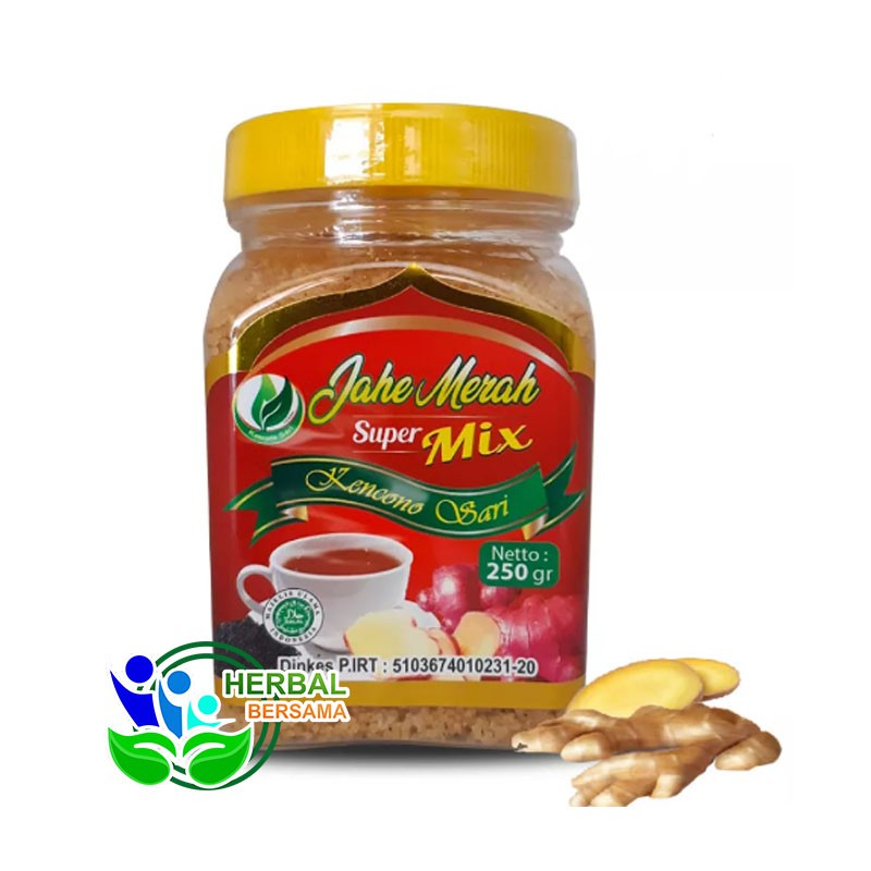 

Jahe Merah Super Mix Kencono Sari 250gr ORIGINAL