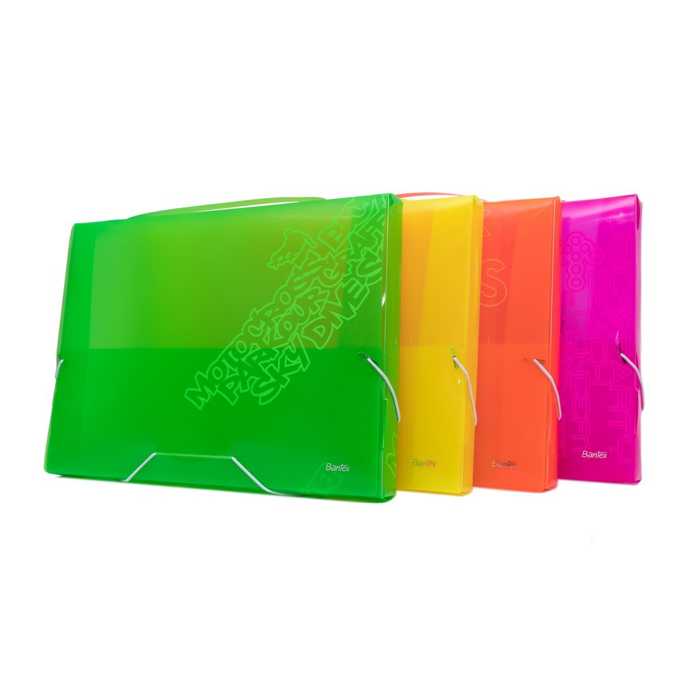 

[BMS Bali] Bantex PP Jolly Bright Document Box Folio #3612