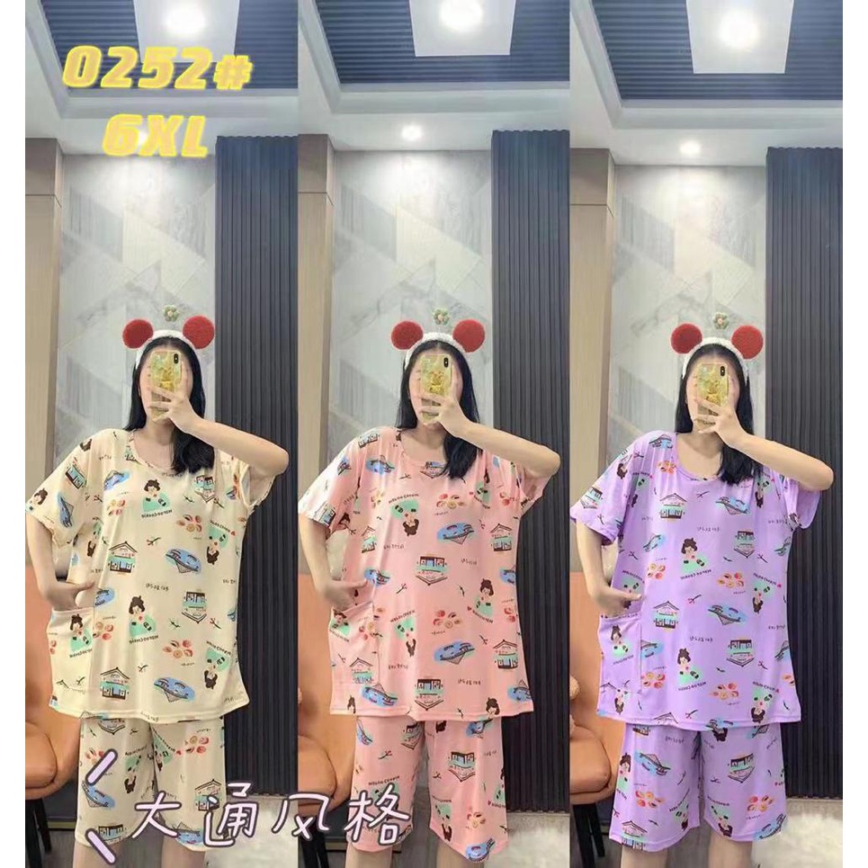 RAINBOW - HP SPANDEK IMPORT BIGSIZE MOTIF LD 130CM