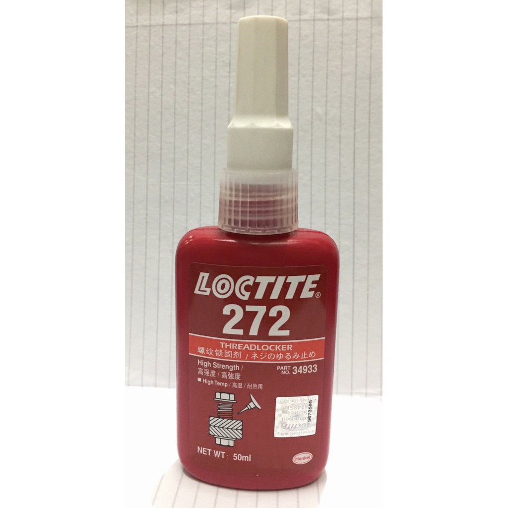 LOCTITE 272 50 ml untuk Baut loctite 272 50ml