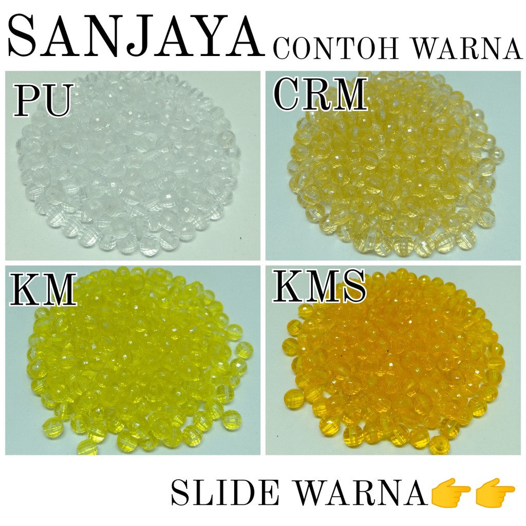 MANIK KACA / MOTE KACA / MANIK LAMPION / MOTE LAMPION / MOTE KACA LAMPION / MANIK KACA BOLA DUNIA / MUTIARA KACA LAMPION 8MM