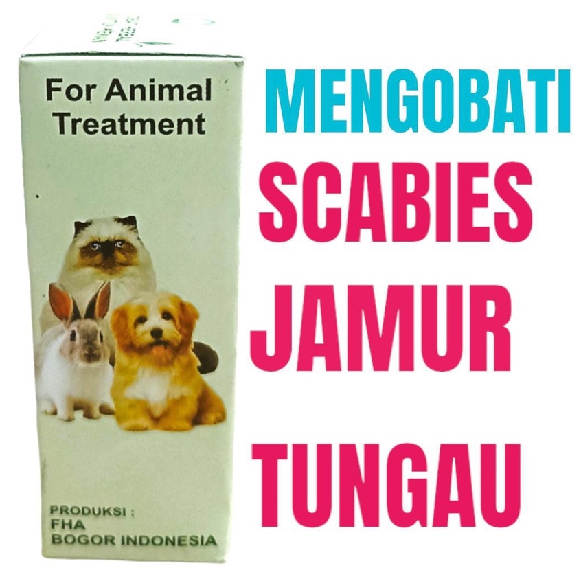 obat jamur/scabies/tungau/jamur kucing  anjing &amp; kelinci