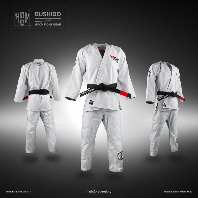 GI JIUJITSU HOOK FIGHT GEAR, JIUJITSU GI, BJJ GI, BRAZILIAN JIUJITSU GI, GI JUJITSU GI