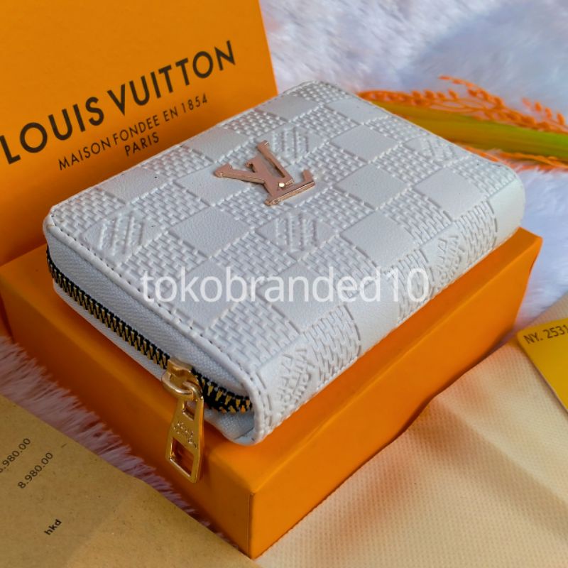 DOMPET WANITA MINI RESLETING L*V FREE BOX FULLSET