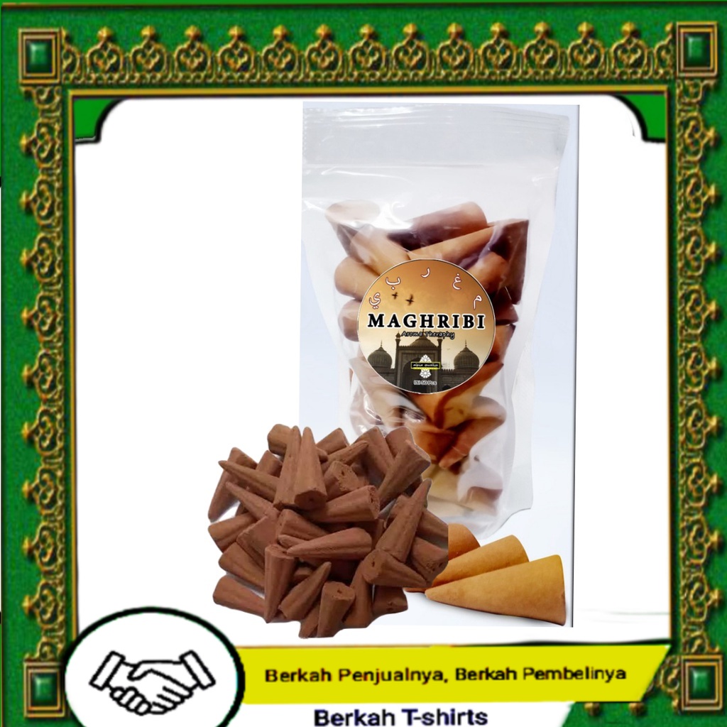 BUHUR KERUCUT AROMA MAGRIBI ISI 50 PC DUPA KERUCUT