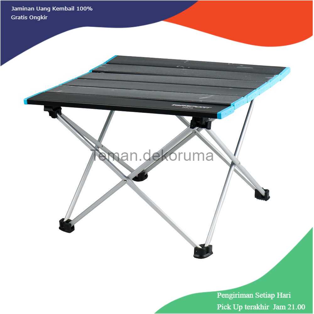 TD-AI005 TaffSPORT Meja Lipat Piknik Foldable Portable Aluminium - 8825