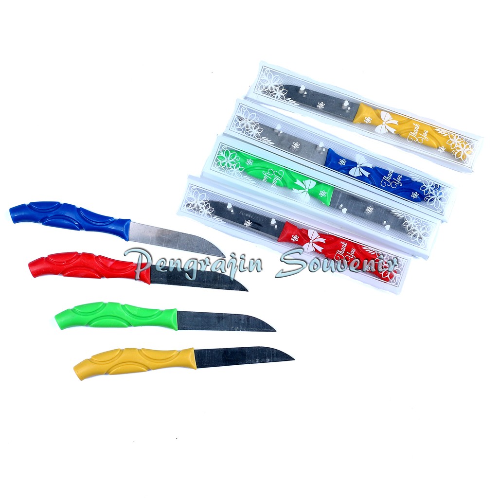 ISI 100 BIJI SOUVENIR PISAU DAPUR KECIL KEMAS MIKA SOUVENIR PERNIKAHAN TERMURAH SOUVENIR UNIK souven