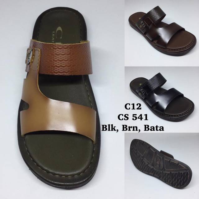 Sandal kulit pria C12 CS 541 38-42