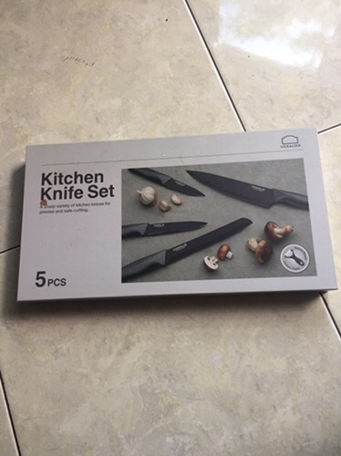 Lock & Lock Kitchen Knife Set Isi 5 Pcs