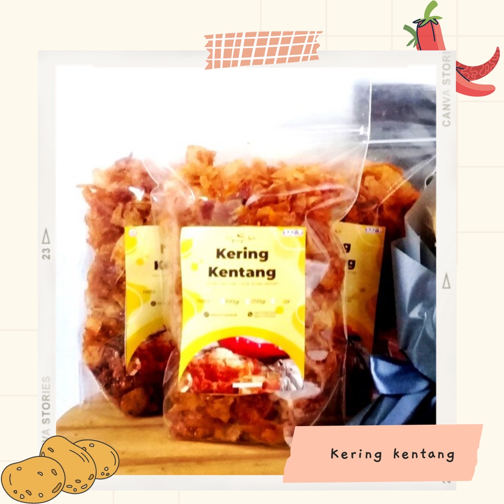 

Sambal Goreng Kering Kentang 250gr