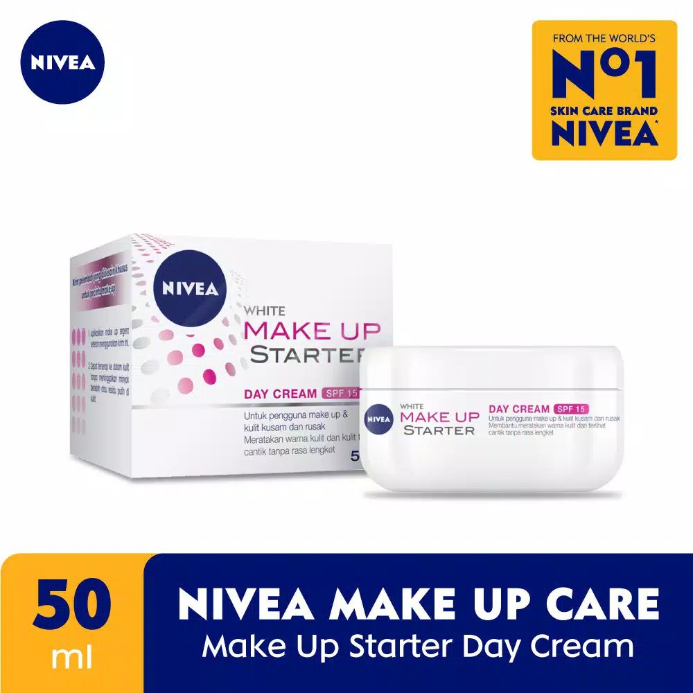 NIVEA Make Up Starter White Day Cream SPF 15 - 50 ml