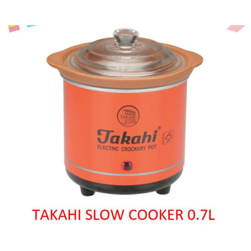 Takahi Slow Cooker 0,7 Liter | Slow Cooker Takahi - Alat Perlengkapan MPASI