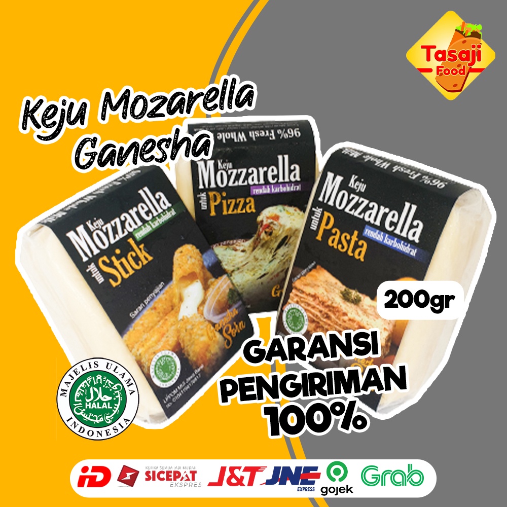 Keju Mozarella Lembang - Ganesha - Untuk Pizza, Pasta, &amp; Stick