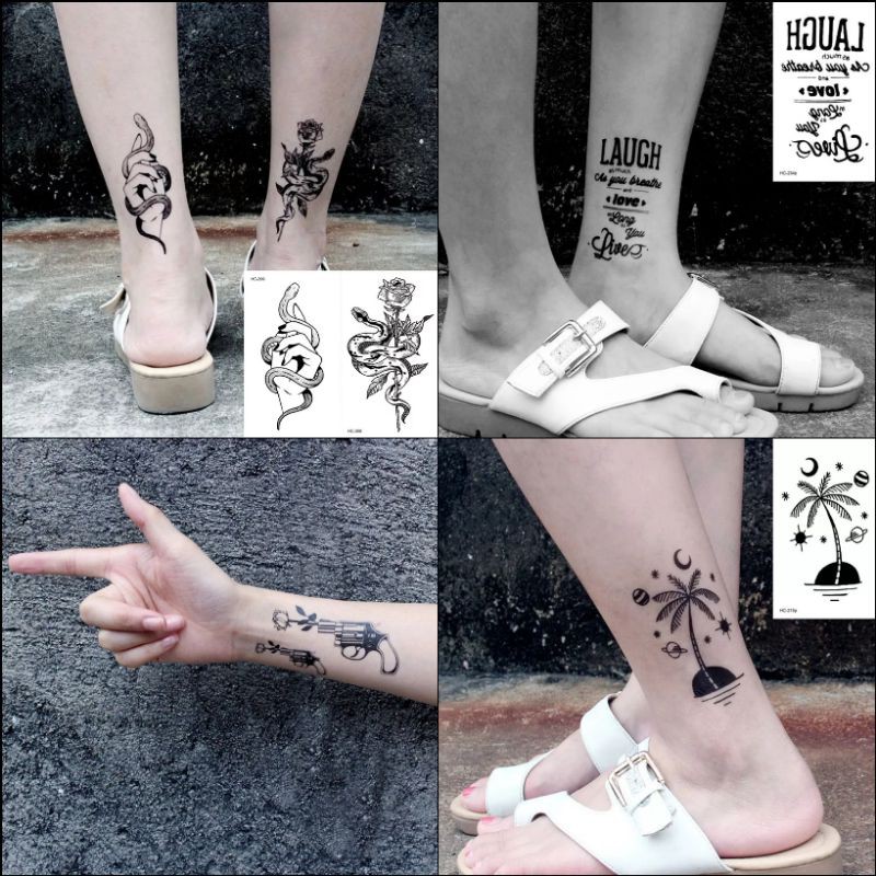 Tatto temporary terbaru size 10x6cm MODEL HC