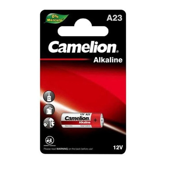 Original CAMELION Battery 23A 12v A23 Baterai Batere Batre Remote