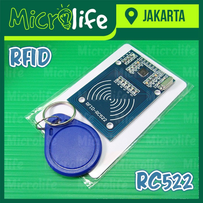 RC522 RFID Reader and Writer Module Baca Tulis