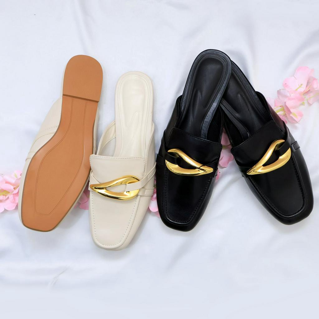 [ NEW ] ZR 073 - SNR Flat Mules 1cm