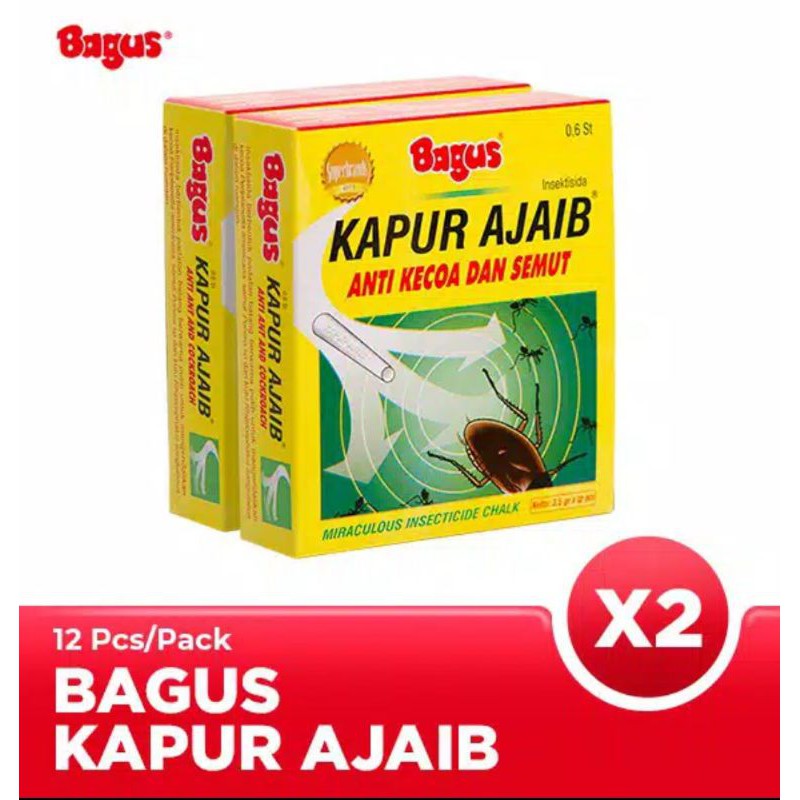 (Twin pack) Bagus Kapur Ajaib 6's