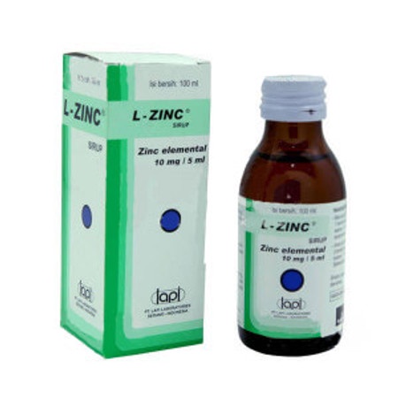 L-ZINC SIRUP 100 ML/Obat pelengkap terapi diare