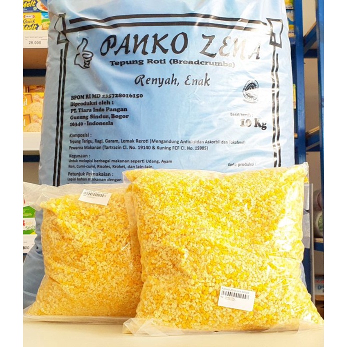 Panir Panko Zena Mix 500G / Tepung Roti Mix / BreadCrumb Mix / Tepung krispi