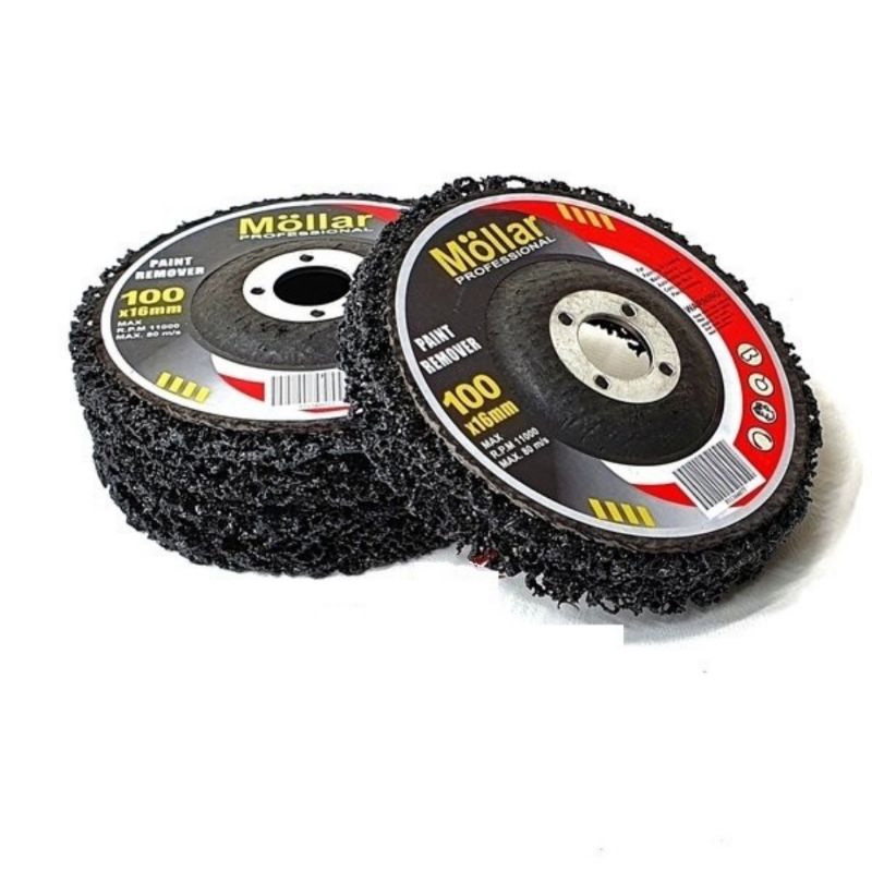 Disc Perontok Cat 4" Untuk Mesin Gurinda - Mata Gerinda 4" Penghapus Cat - Perontok Karat - Amplas P