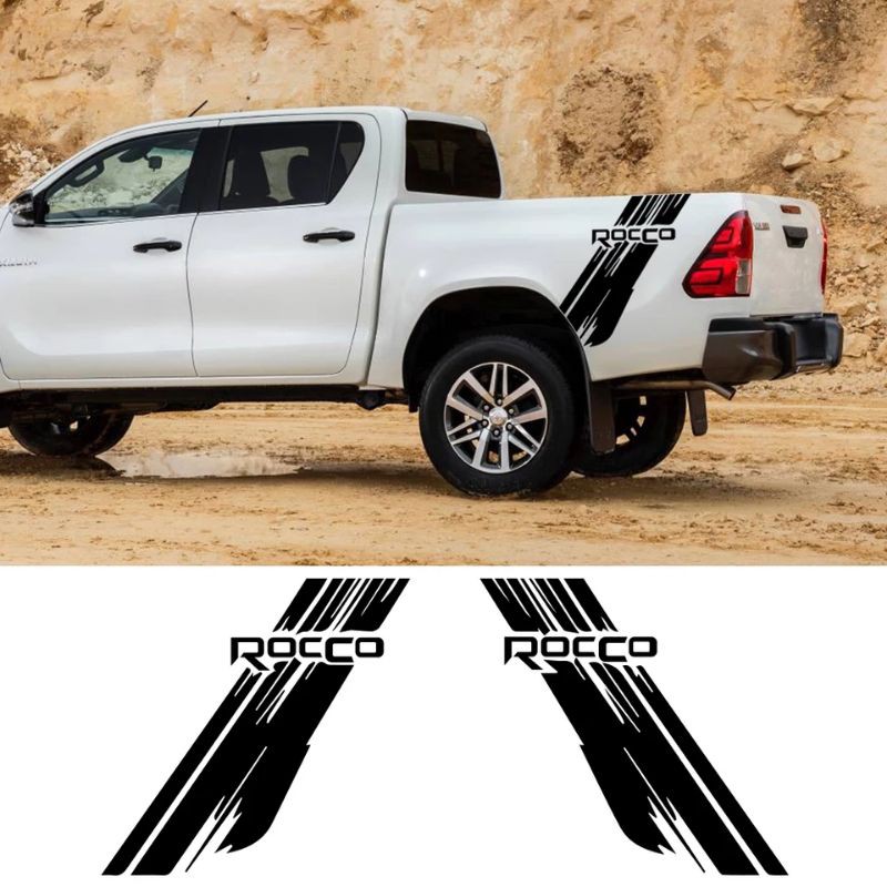 BT sticker mobil toyota hilux rocco sticker list mobil hilux rocco stiker decal toyota hilux rocco
