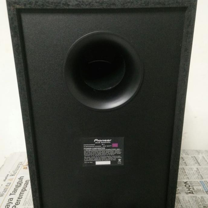 Subwoofer Pasif Pioneer