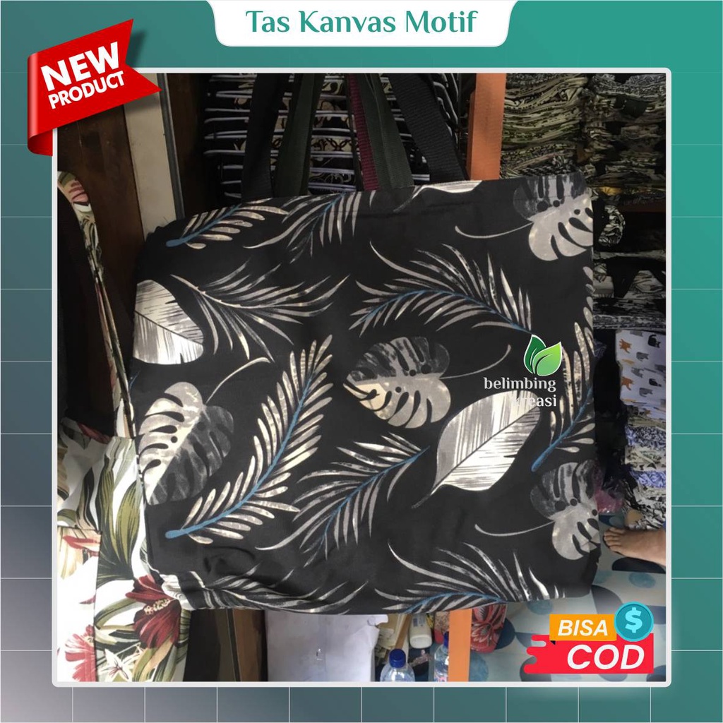 Tote Bag Jumbo Lucu - Tas Jinjing Kanvas Jumbo