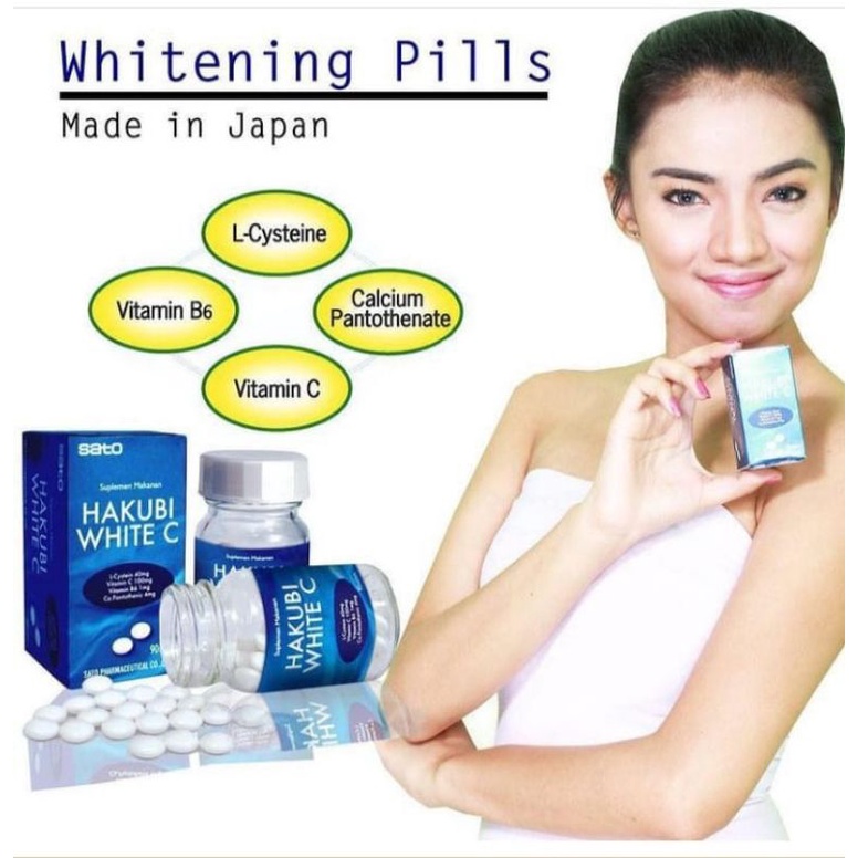 Hakubi White C tablet isi 90 (Original 100%)